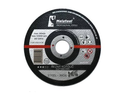 245876 kotouc rezny125 x 1 6 x 22 2 mm molatool standard