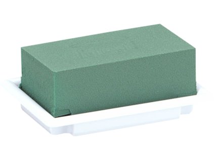 187770 florex table deco miska bila mini 13x9x5 cm