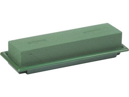 187782 florex table deco miska zelena medi 25x9x5 cm