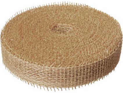 188838 jutova stuha 4 cm x 25 m prirodni