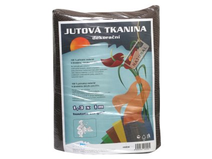 188880 jutova tkanina 1 3 x 1 m hneda