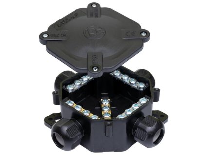 11847 108296 krabice dk plast 5 pol cerna 6455 11 5 p 5 na strop zed 0a