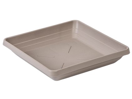 183582 miska ctyrhranna lotos taupe 35 x 35