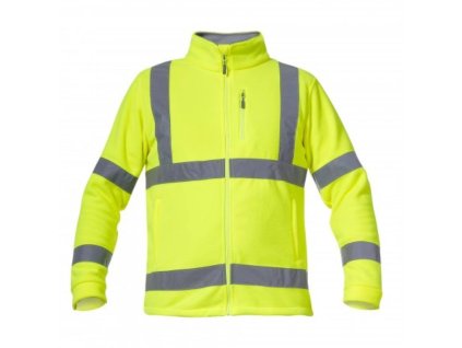 40896 1 l4010901 bunda reflexni flisova zluta vel s lahti pro 0a