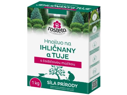 186075 1 sk hnojivo rosteto s cedicovou mouckou jehlicnany a tuje 1 kg