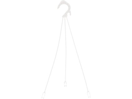 171654 zaves na kvetinac nicoli 38 cm bily
