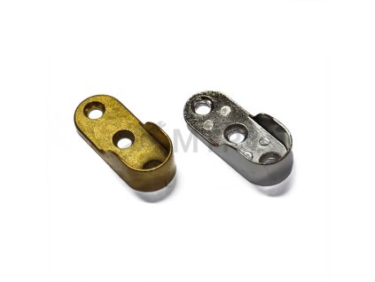 Držiak šatníkové tyče D2 (Varianta 15x30mm Ms)