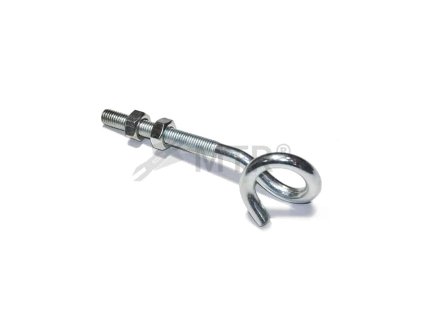 Hák hojdačkový so závitom (Varianta M8x120mm Zn)