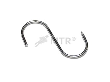 Hák mäsiarsky nerezový (Varianta 4x90mm nerez A2)