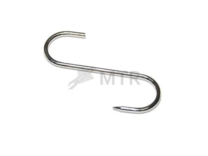 Hák mäsiarsky pocínovaný (Varianta 80x4mm pocínovaný)