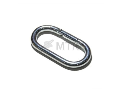 Karabína oválna (Varianta 50x5,0mm Zn)