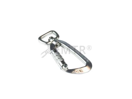 781214 karabina s otocnym okem d twist lock