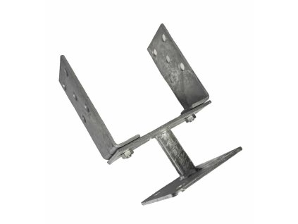 Pätka kotevná štvorcová staviteľná (Varianta 60x80-160mm žár. Zn)