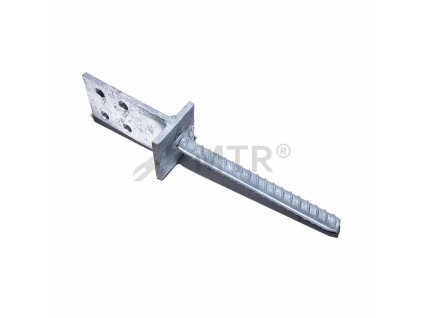 Pätka kotevná T (Varianta 70x70mm žár. Zn)