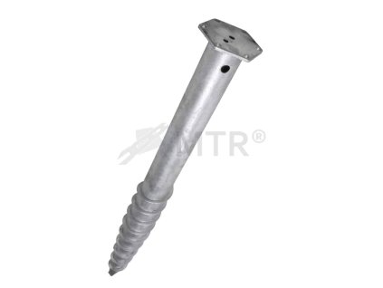Skrutka zemná MTR M (Varianta 76x800x3mm HEX-120mm M16 žár. Zn)