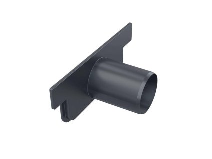 30348 1 149416 celo low pro zaslepeni konce zlabu s pritokem dn40 0a