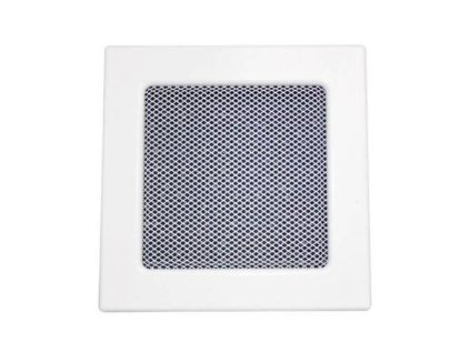 30300 1 mrizka krbova s rameckem a sitovinou lkm 170 x 170 mm bily lak 0716