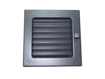 30318 149371 mrizka krbova uzaviratelna s rameckem a sitovinou lkm 170 x 170 mm grafitovy lak 0722 0z