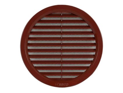 30186 149226 mrizka vetraci kruhova se sitovinou vm 100 mm hneda 0410 0z