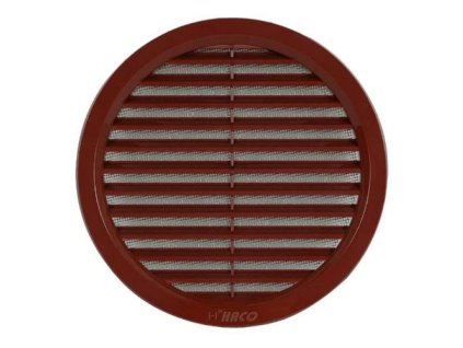 30195 1 mrizka vetraci kruhova se sitovinou vm 140 mm hneda 0404