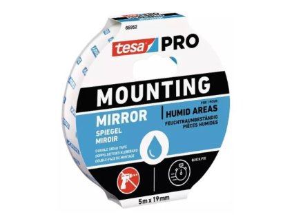 29949 1 148822 paska montazni oboustranne lepici 66952 na zrcadla 1 5 m x 19 mm bila 0a