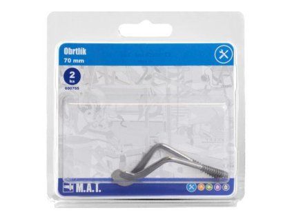 985921 obrtlik 70mm lesk 2ks