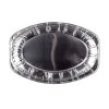 993226 2 tac servirovaci oval 33 5x23 5cm al 2ks