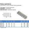 Doska styčníková 1mm (Varianta 24x60x1mm žár. Zn)