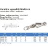 Karabína vypúšťacia kliešťová (Varianta 60x9,0mm Ni)