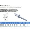 Pätka kotevná T (Varianta 70x70mm žár. Zn)