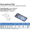 Plech spojovací PS6 (Varianta 30x60mm Zn)