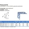 Rohovník R2 (Varianta 120x2mm Zn)