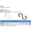 S hák pomosadený (Varianta 3mm pomosazený)