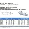 Svorka lanová Duplex (Varianta 2mm Zn)