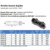 Svorka lanová duplex nerez A4 (Varianta 2mm nerez A4)