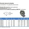 Svorka lanová Simplex (Varianta 2mm Zn)