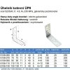 Uholník kotevný ÚP8 (Varianta 50x50x40x3mm Zn)