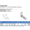 Uholník ÚP6 (Varianta 25x25x15x2mm Zn)