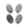 992500 1 hacek oval samolepici nerez 4ks