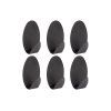 1095468 1 hacek samolepici oval ocel cer 6ks
