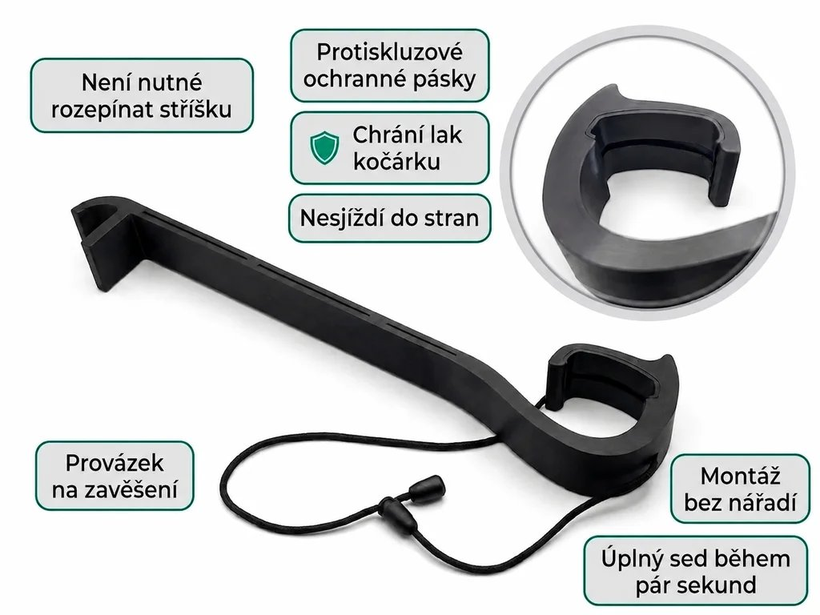 Univerzální podpěra do sedu pro Thule Urban Glide 3, 4Wheel a Double