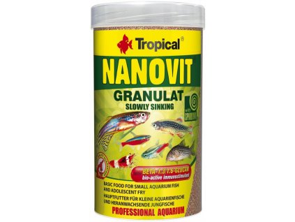 TROPICAL- Nanovit granulát 250ml/175g