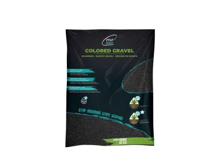 Barevný písek Me Obsidian Black, 1-2 mm