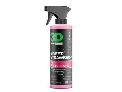 846OZ16 3D Sweet Strawberry White Background