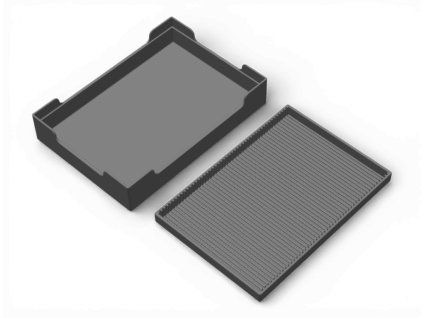 DIMM Box with Cover 48 slots grey