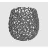 Voronoi planter pot 01 šedá