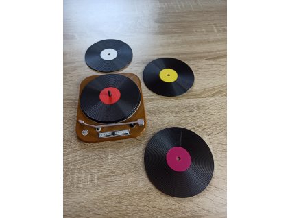 Sada podtacků - Gramofon