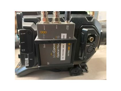 Converter holder SDI to optical - Blackmagic URSA BROADCAST