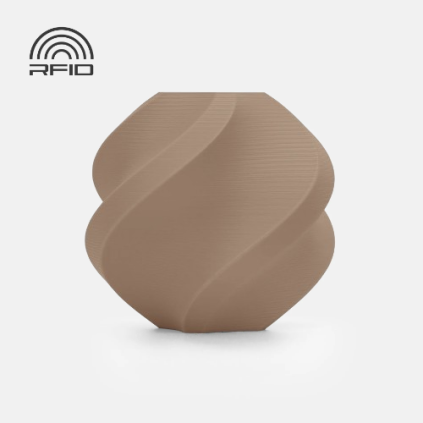 BAMBU LAB | PLA Matte | Hnědá "Latte" | 1.75mm | 1kg | Refill