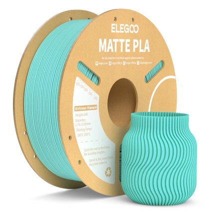 FILAMENT ELEGOO / PLA MATTE / TEAL GREEN / 1,75 mm / 1 kg